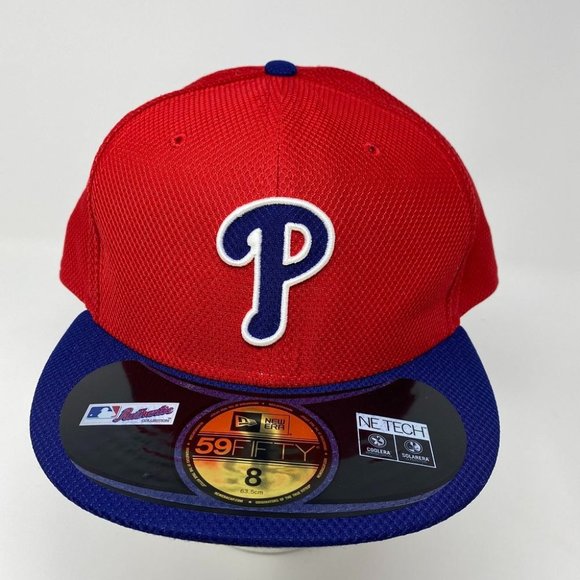 NWT‎ Philadelphia Phillies Diamond New Era Hat - Picture 1 of 7